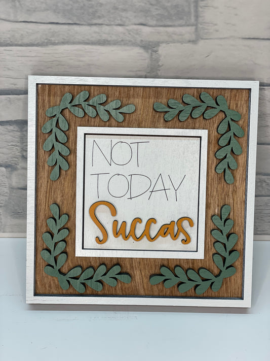 Leafy Mini Tile Square Single Frame