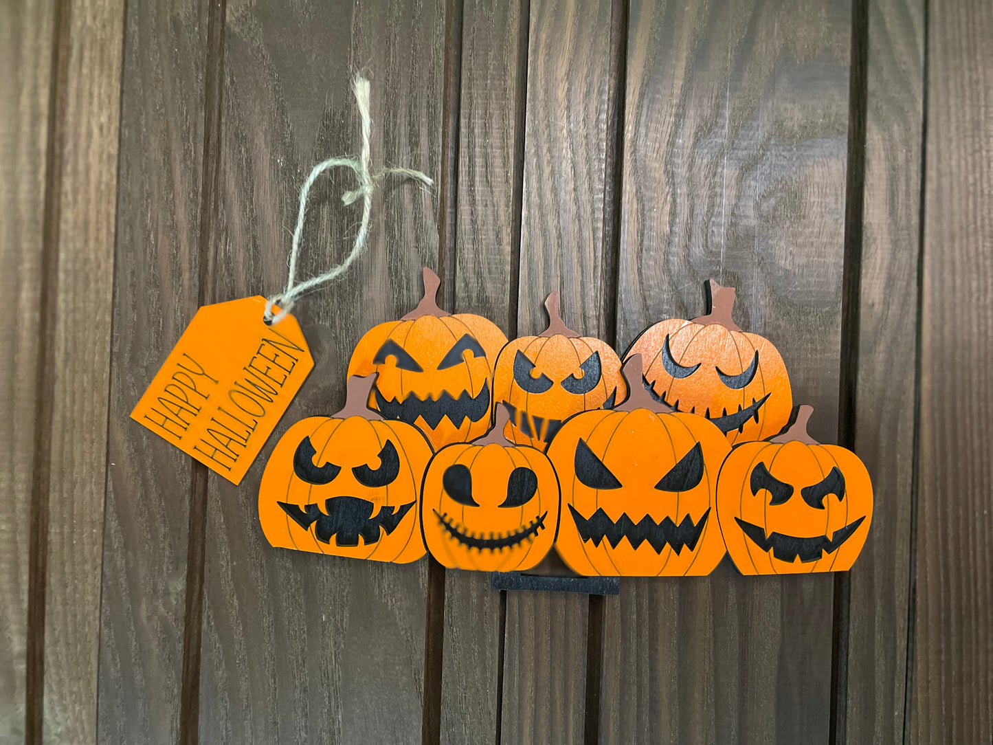 Halloween Jack-o-Lantern for the Interchangeable Flower Basket