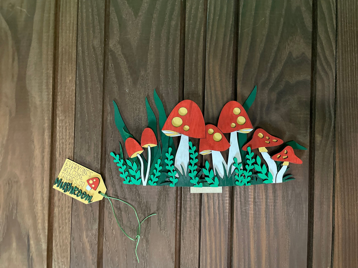 Mushrooms for the Interchangeable Flower Basket
