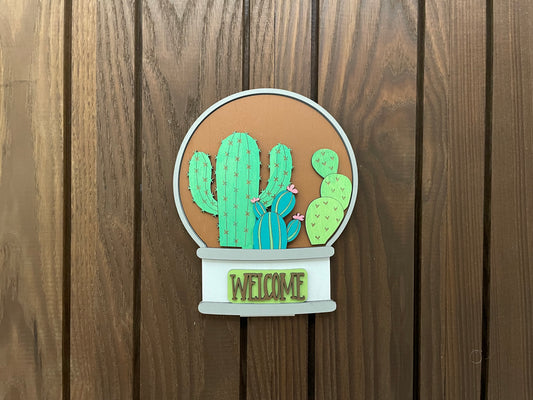 Cactus for the Interchangeable Snow Globe