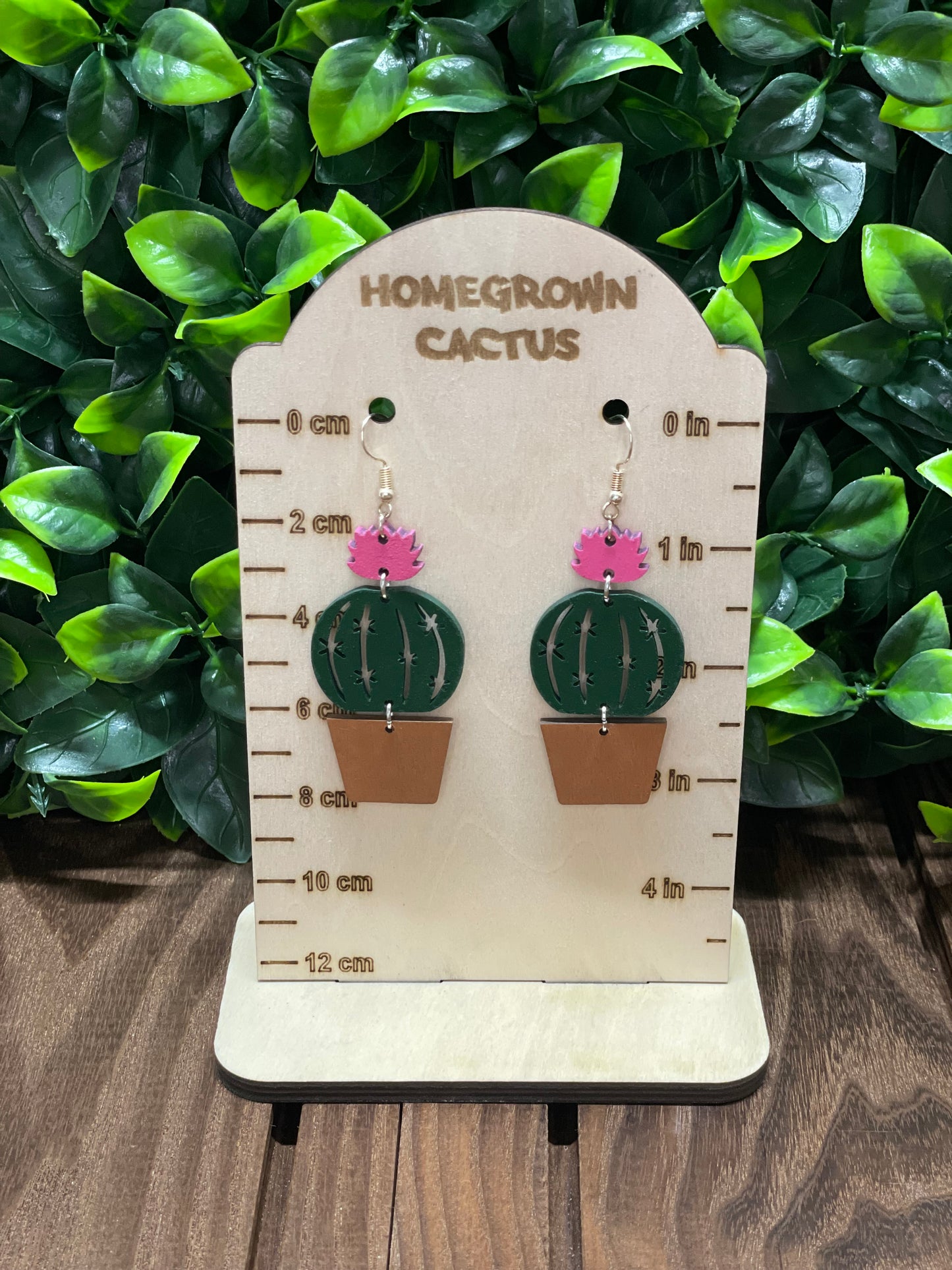 Cactus Flower Earrings