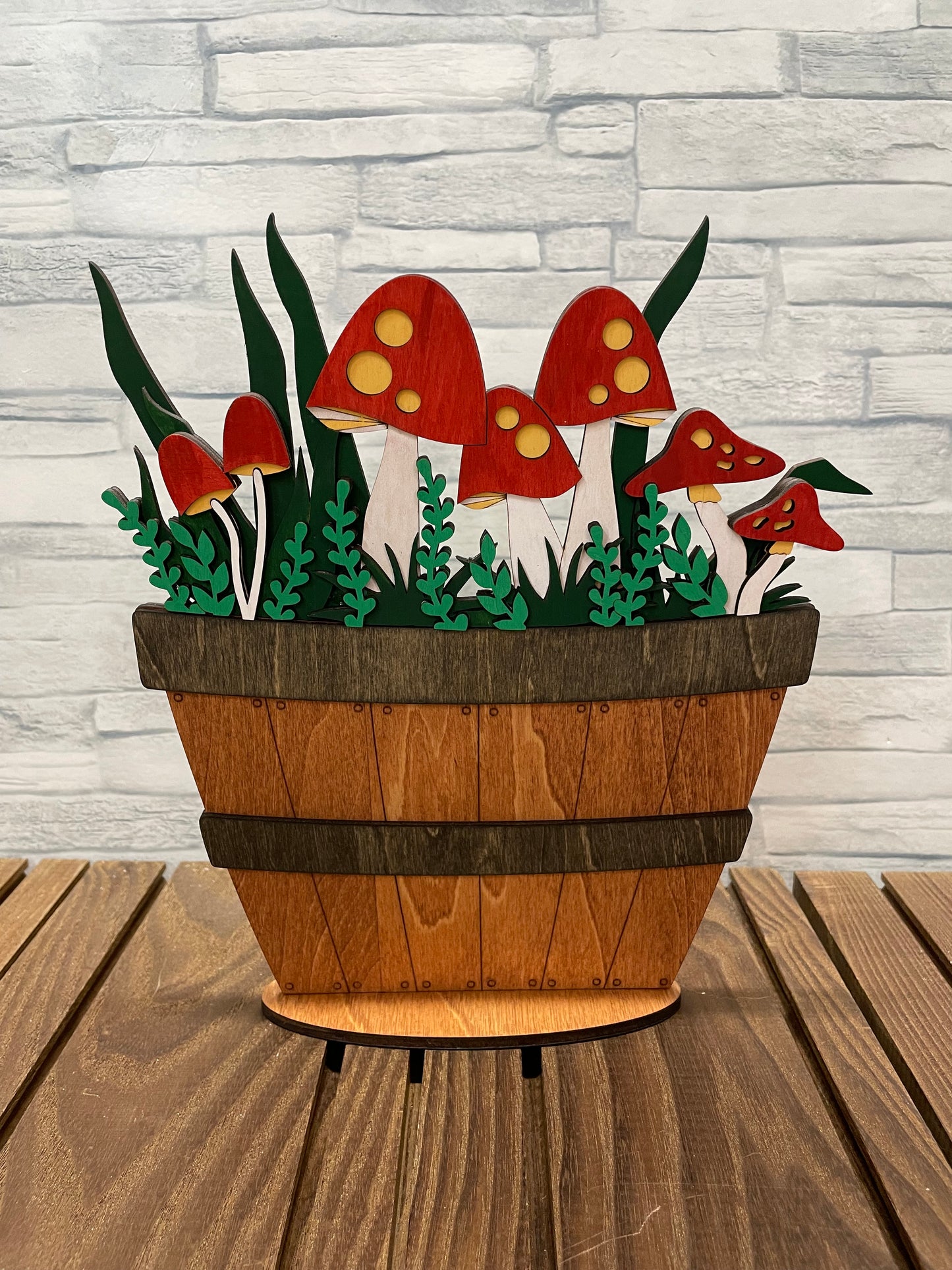 Mushrooms for the Interchangeable Flower Basket