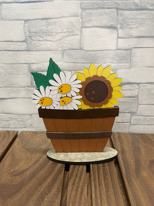 Tiny Sunflower Daisies for the Interchangeable Tiny Flower Basket