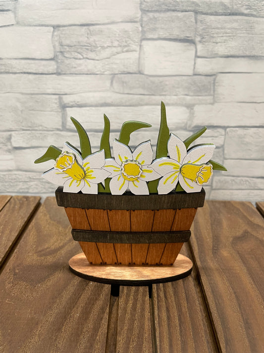 Tiny Daffodil's for the Interchangeable Tiny Flower Basket