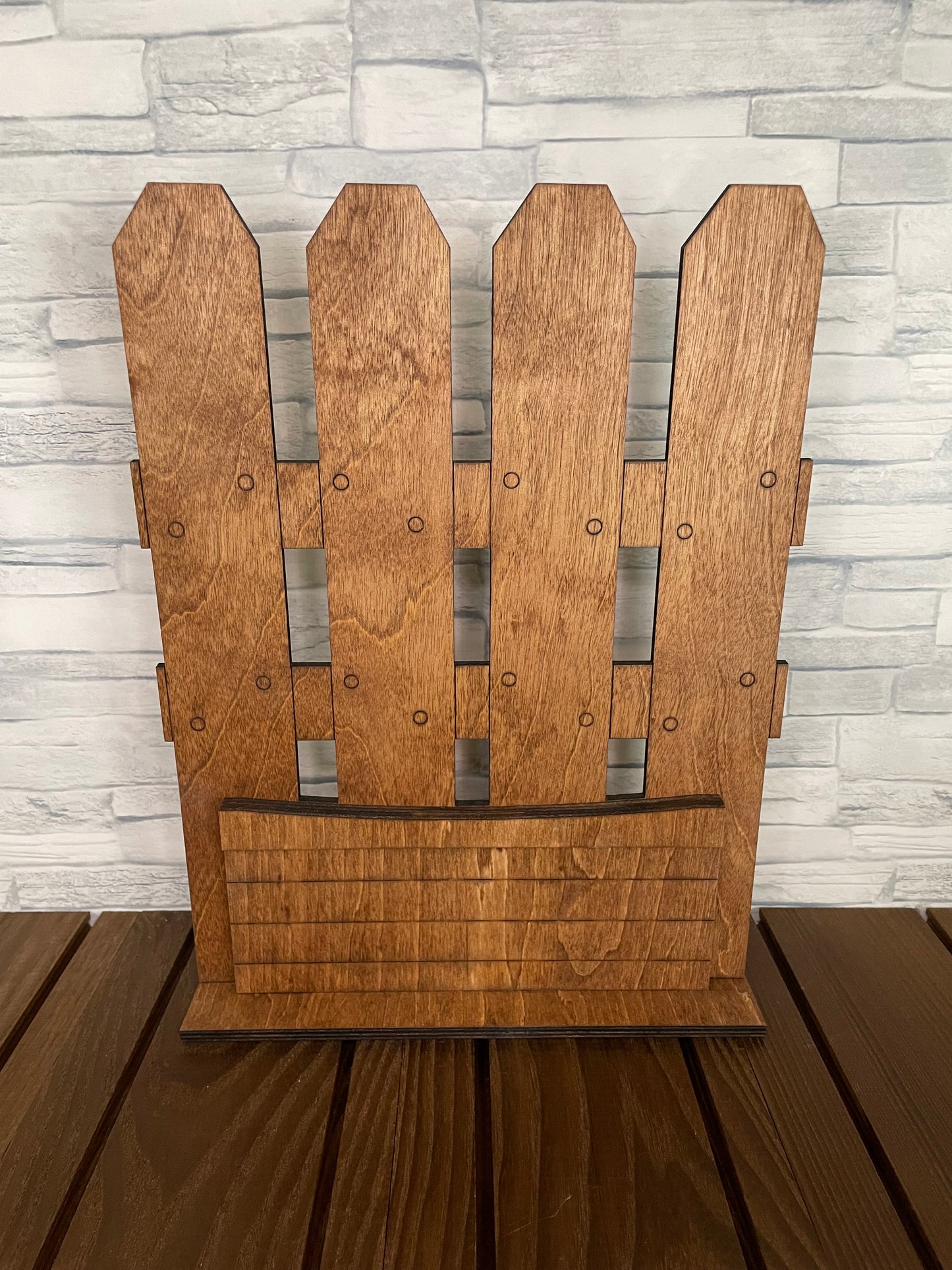 Fence Display Planter for the Interchangeable Flower Baskets
