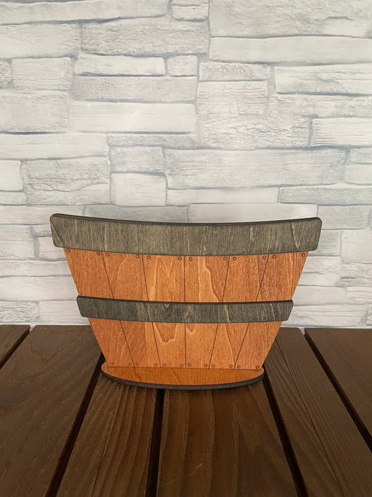 Apple Basket - Interchangeable Flower Basket