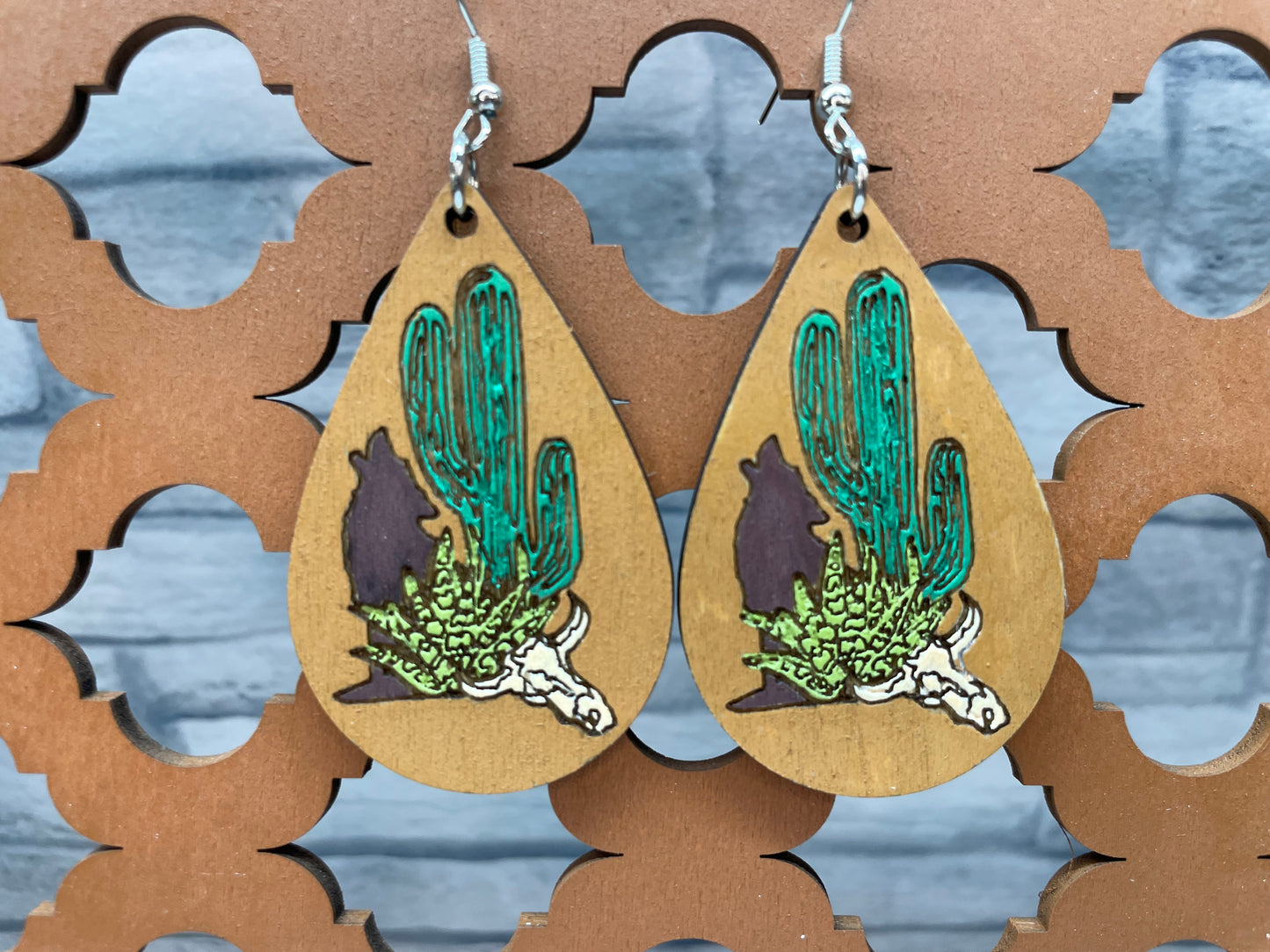 Western Teardrop Earrings