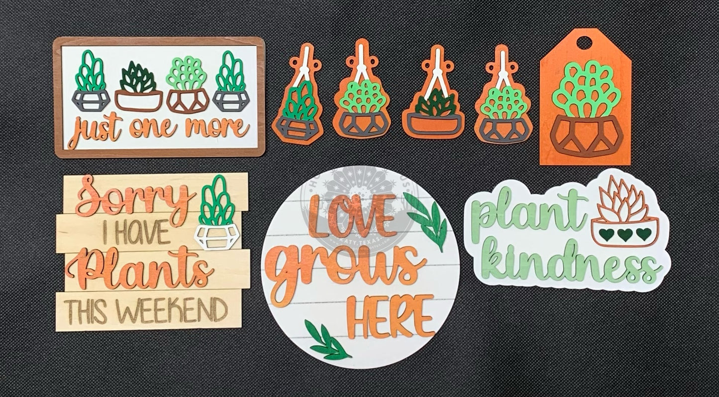 Plant Kindness Tiered Tray Set