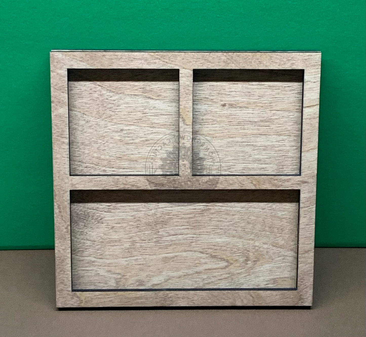 Square 3 Frame Mini Sign Backer