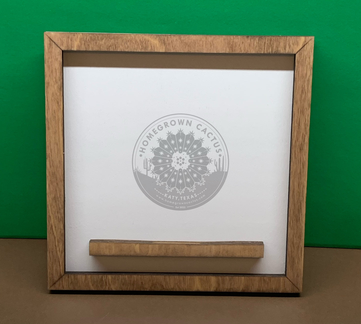 Square Frame for the Interchangeable Snow Globe