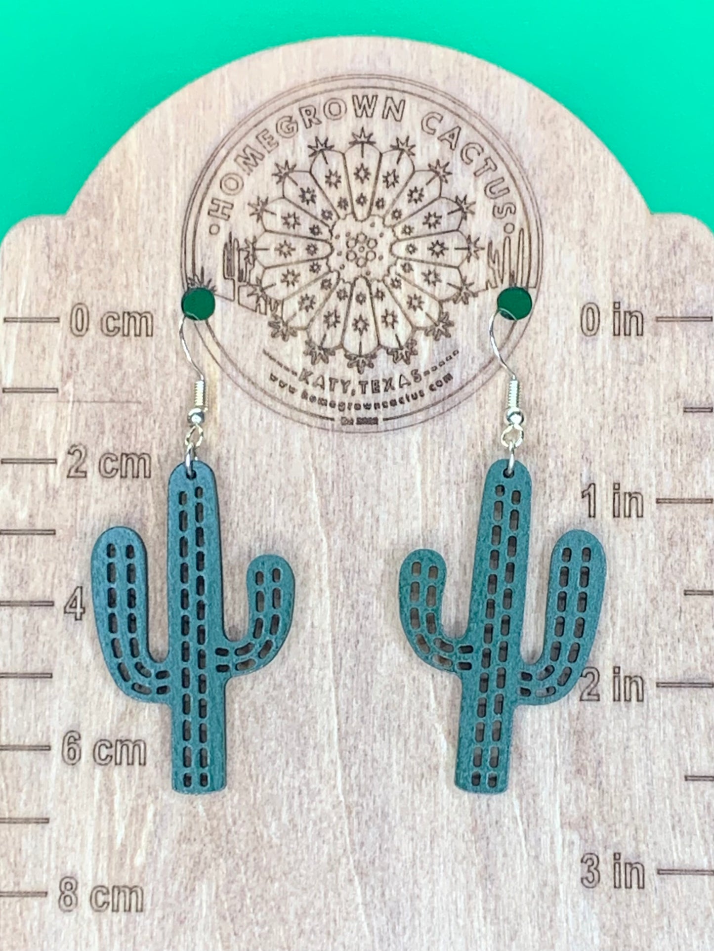 Column Cactus Earrings