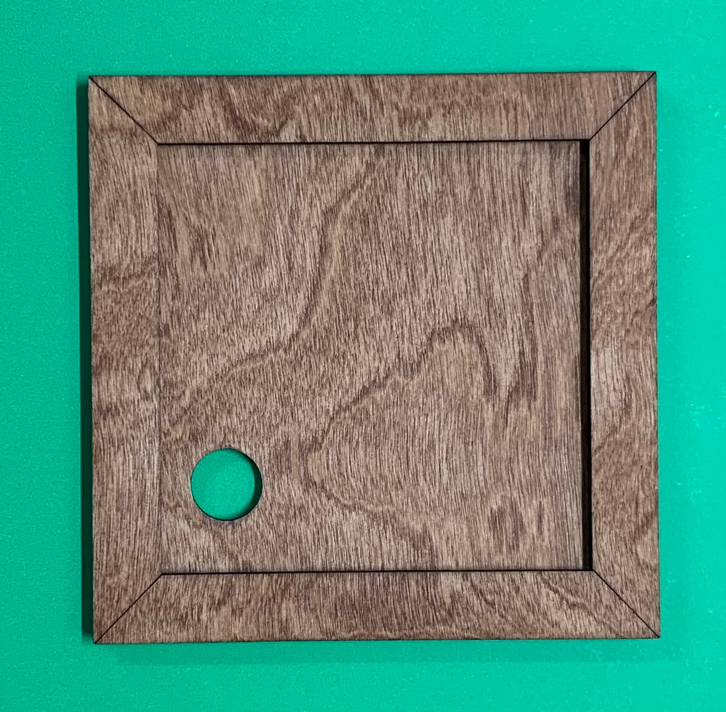 Leaning Sign Single Square Tile Backer