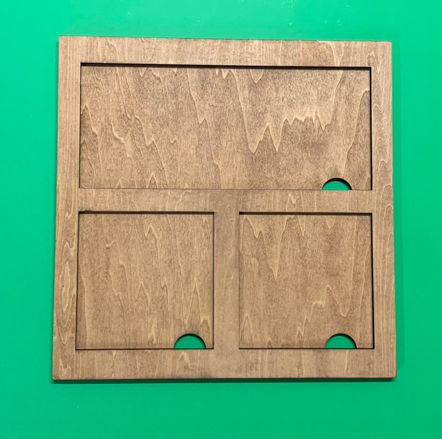 Leaning Sign 3 Frame Square Tile Backer