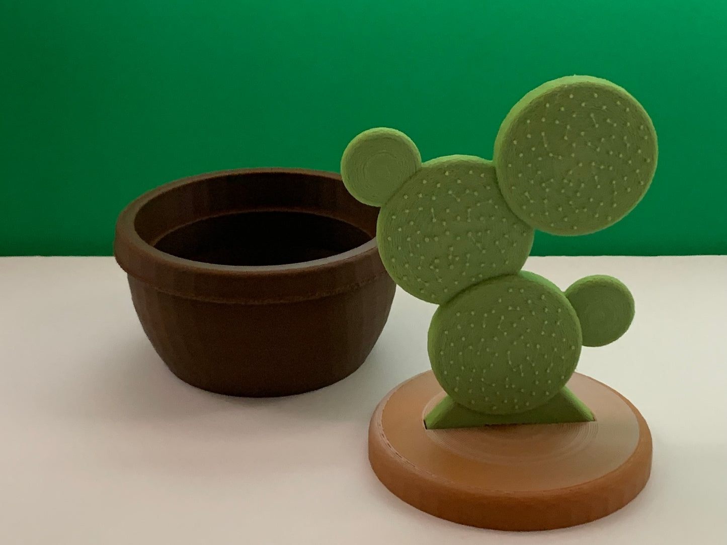 Sculpture Opuntia Prickly Pear Cactus