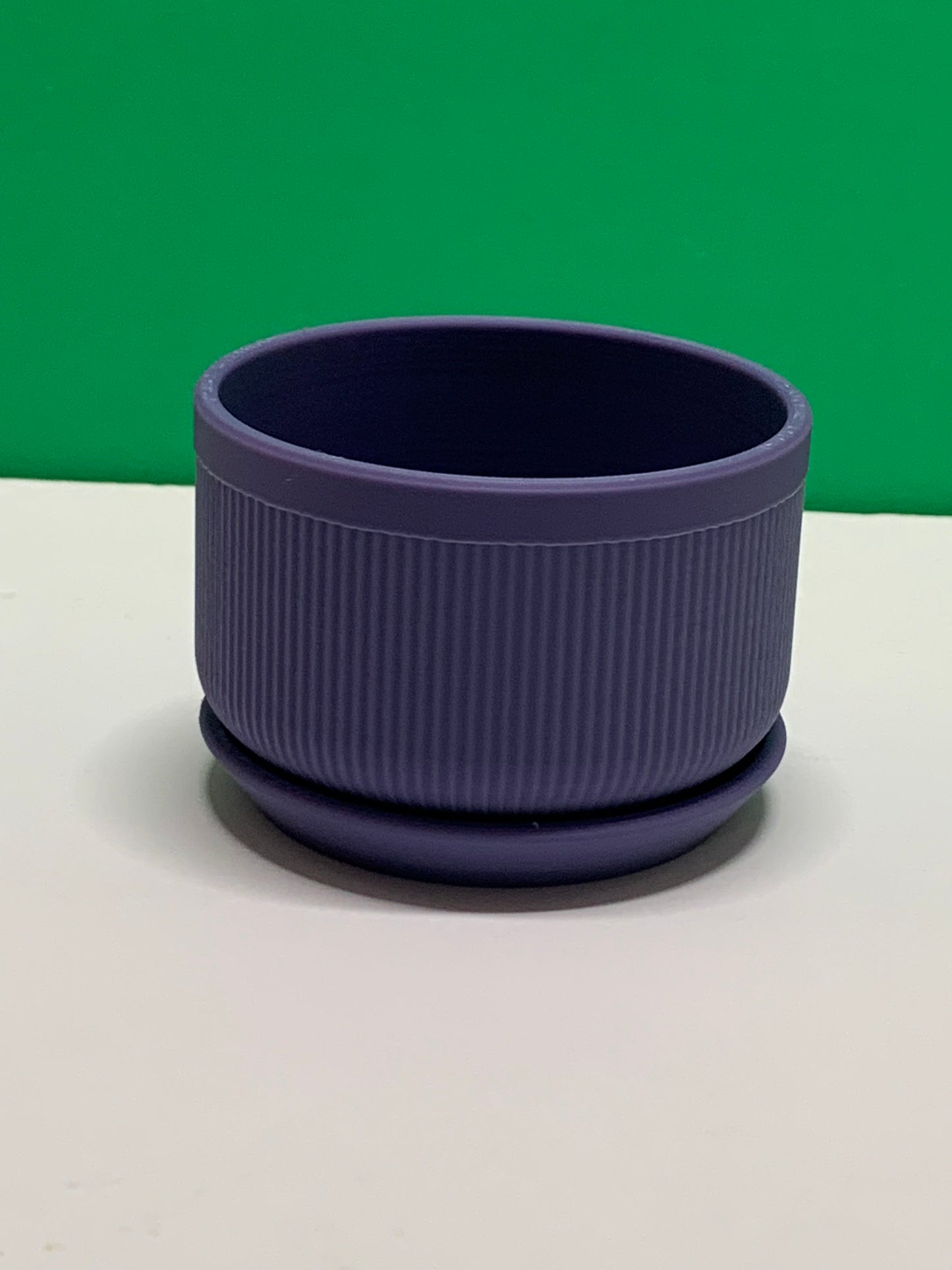 Mini Round Succulent Pot with Tray
