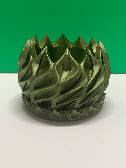 Twisted Planter Pot