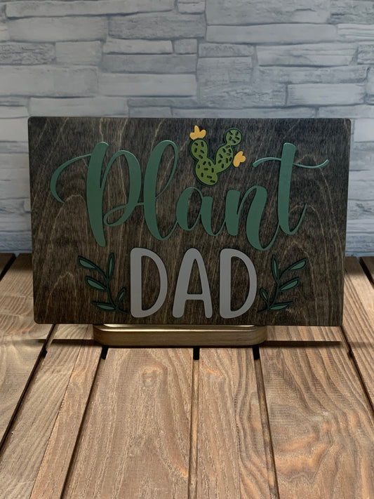 Plant Dad - Wall Sign Door Hanger