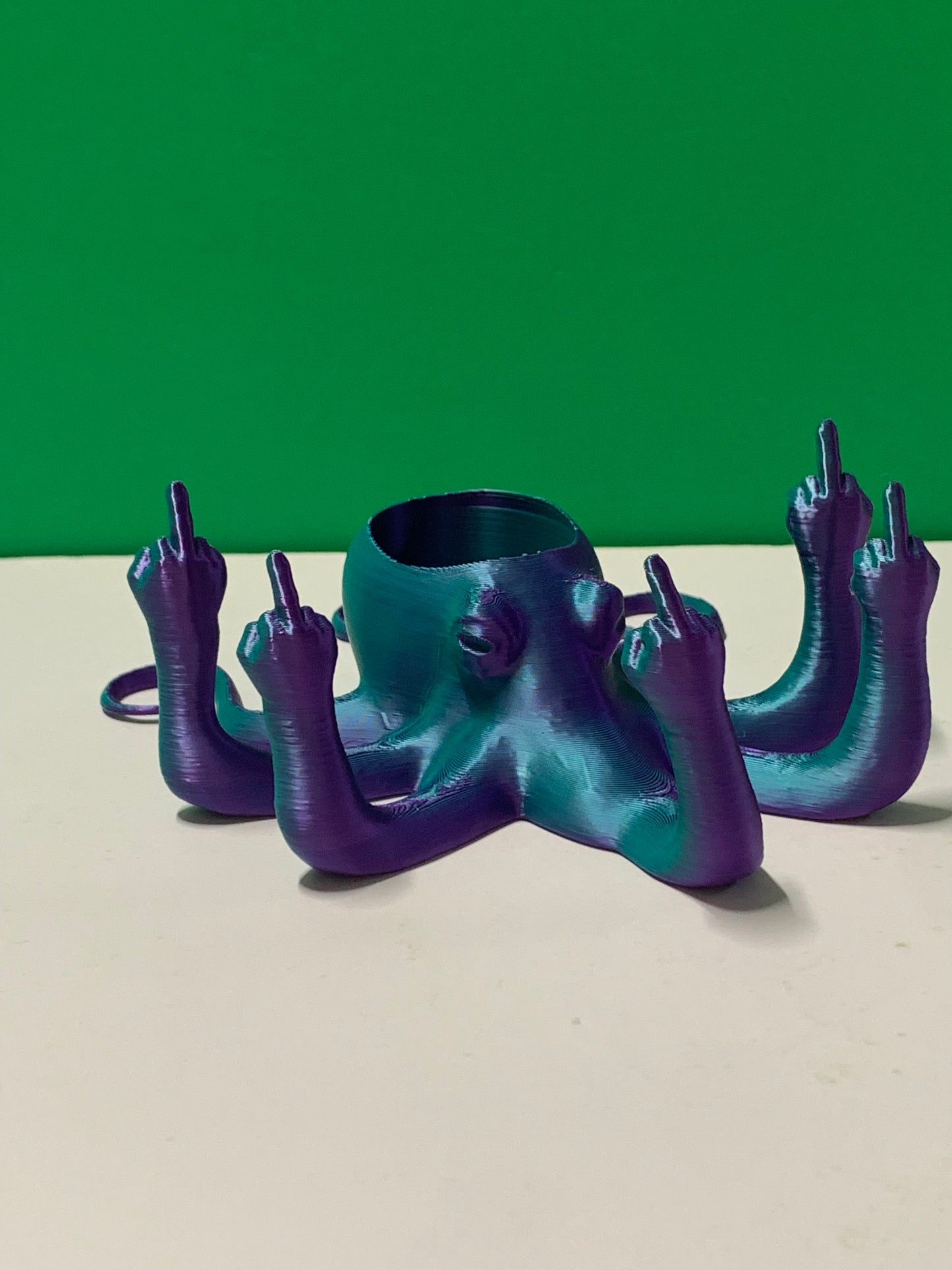 Rude Octopus Planter Pot