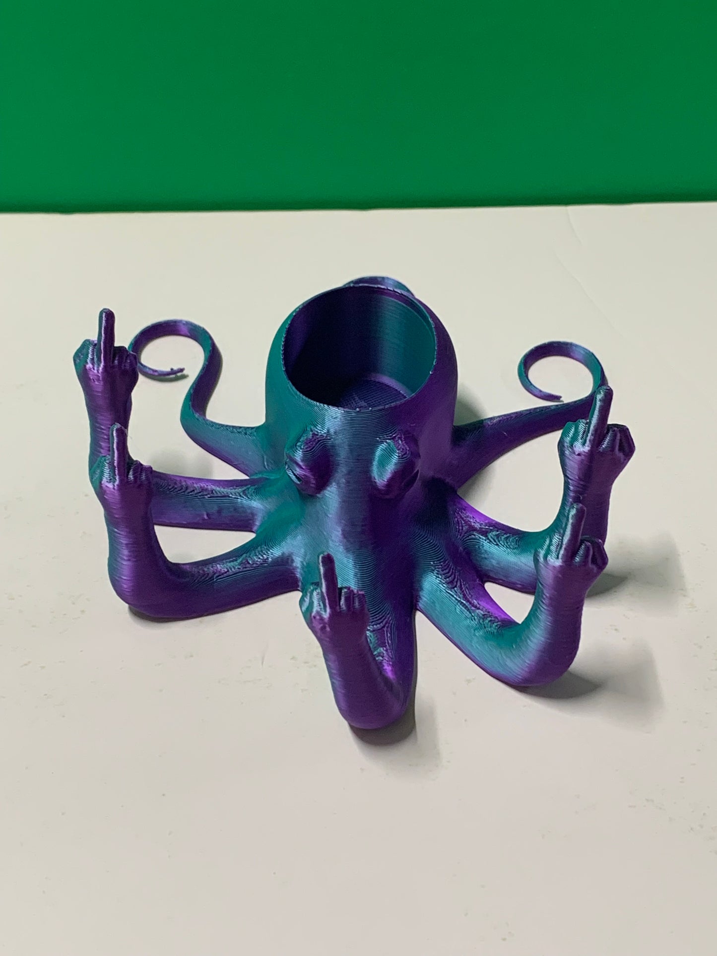 Rude Octopus Planter Pot