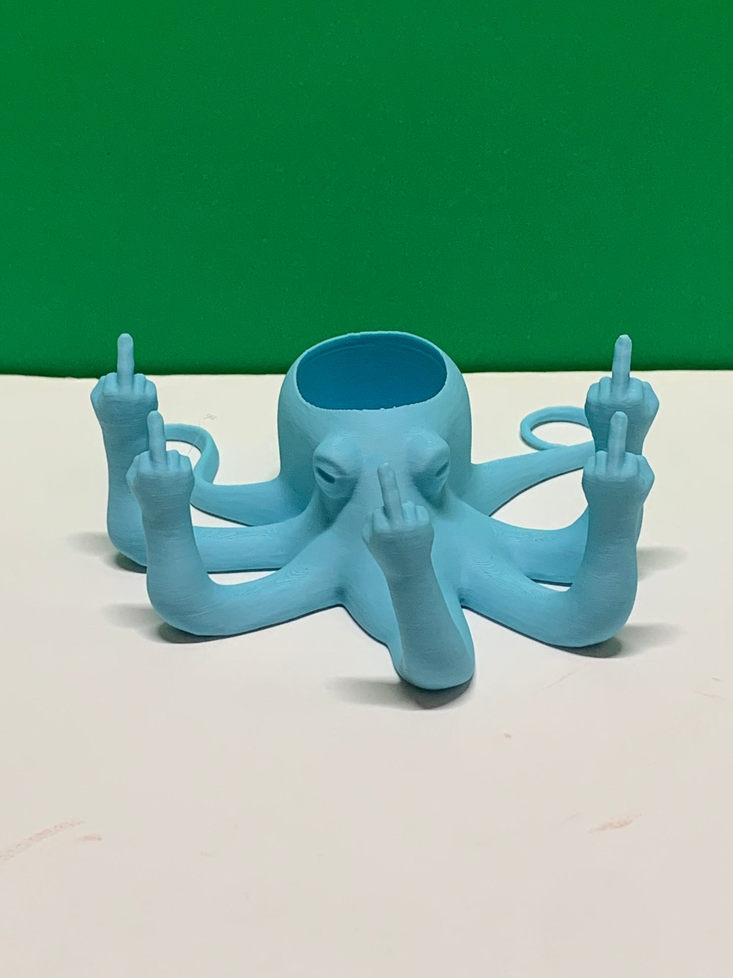 Rude Octopus Planter Pot