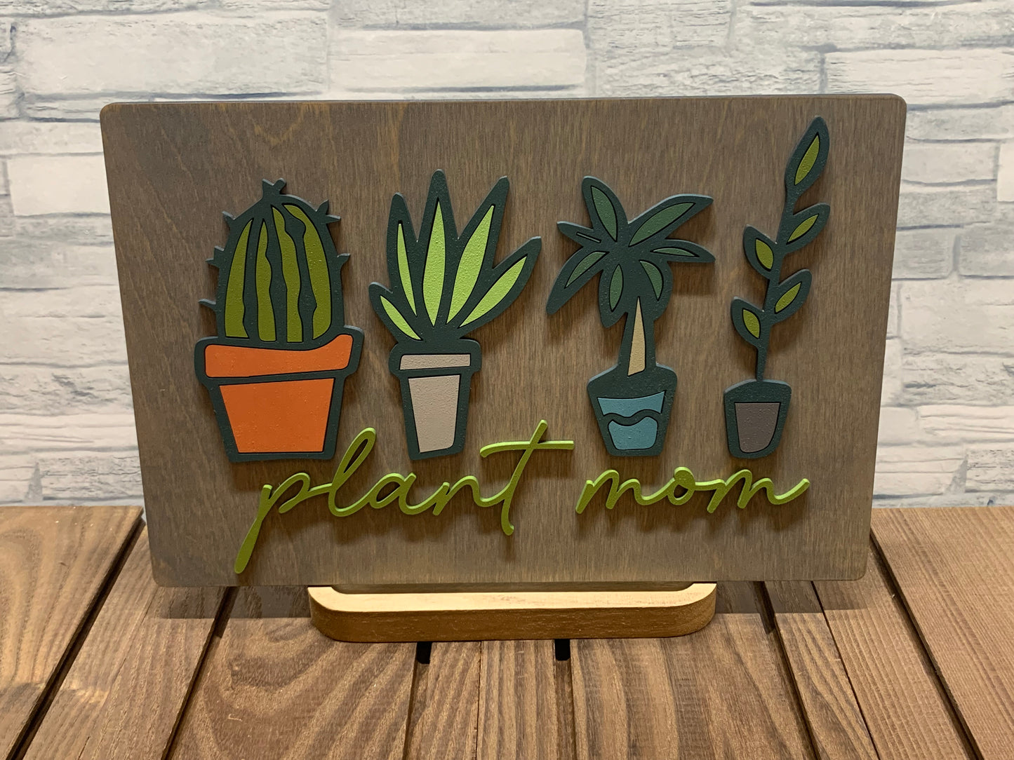 Plant Mom - Door Hanger Wall Sign