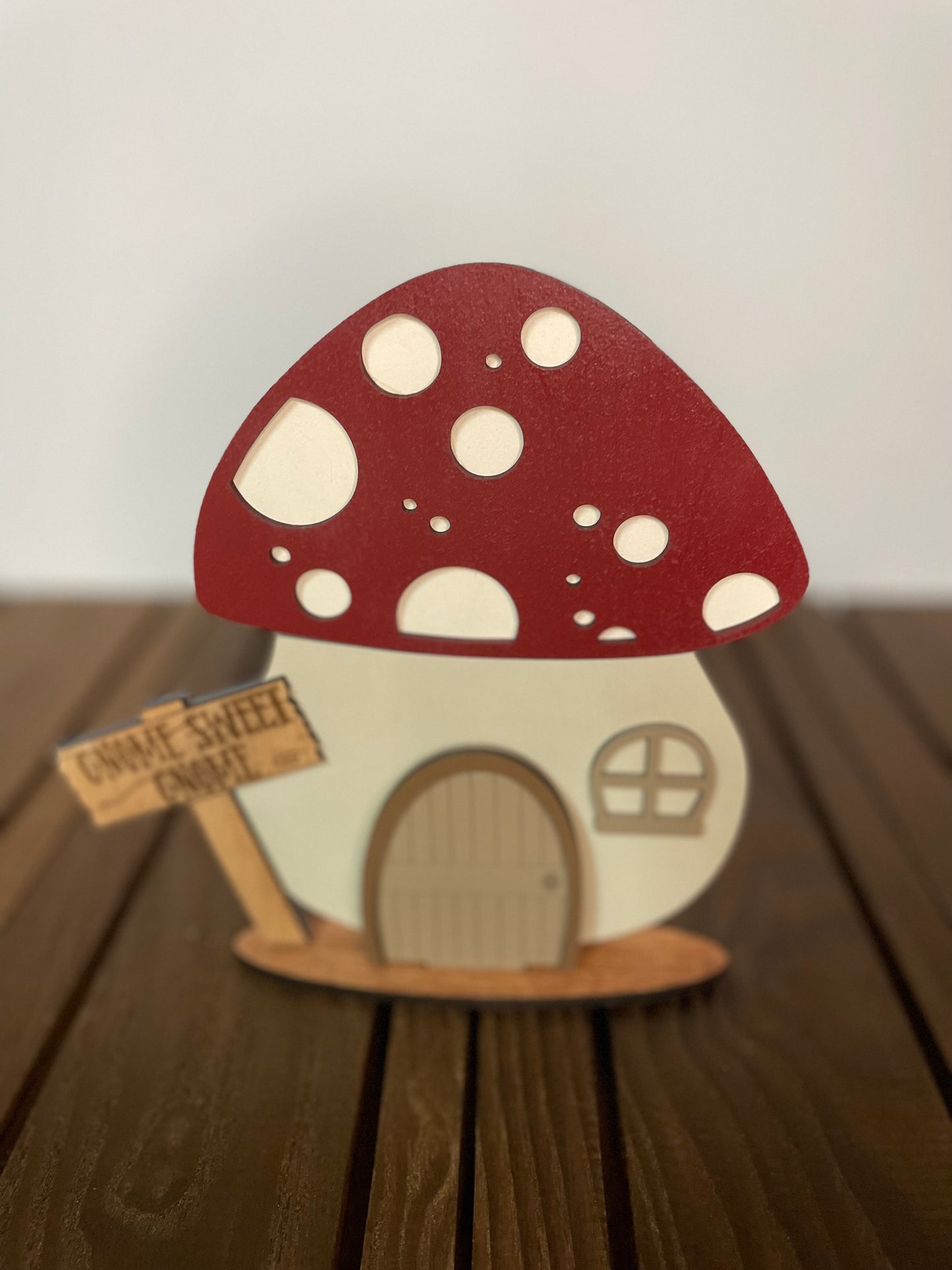 Gnome Mushroom Interchangeable House