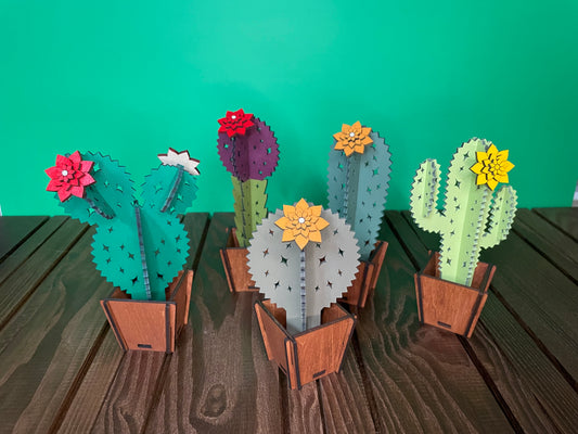 Wooden Cactus - Singles