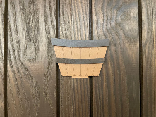 Tiny Apple Basket - Interchangeable Tiny Flower Basket