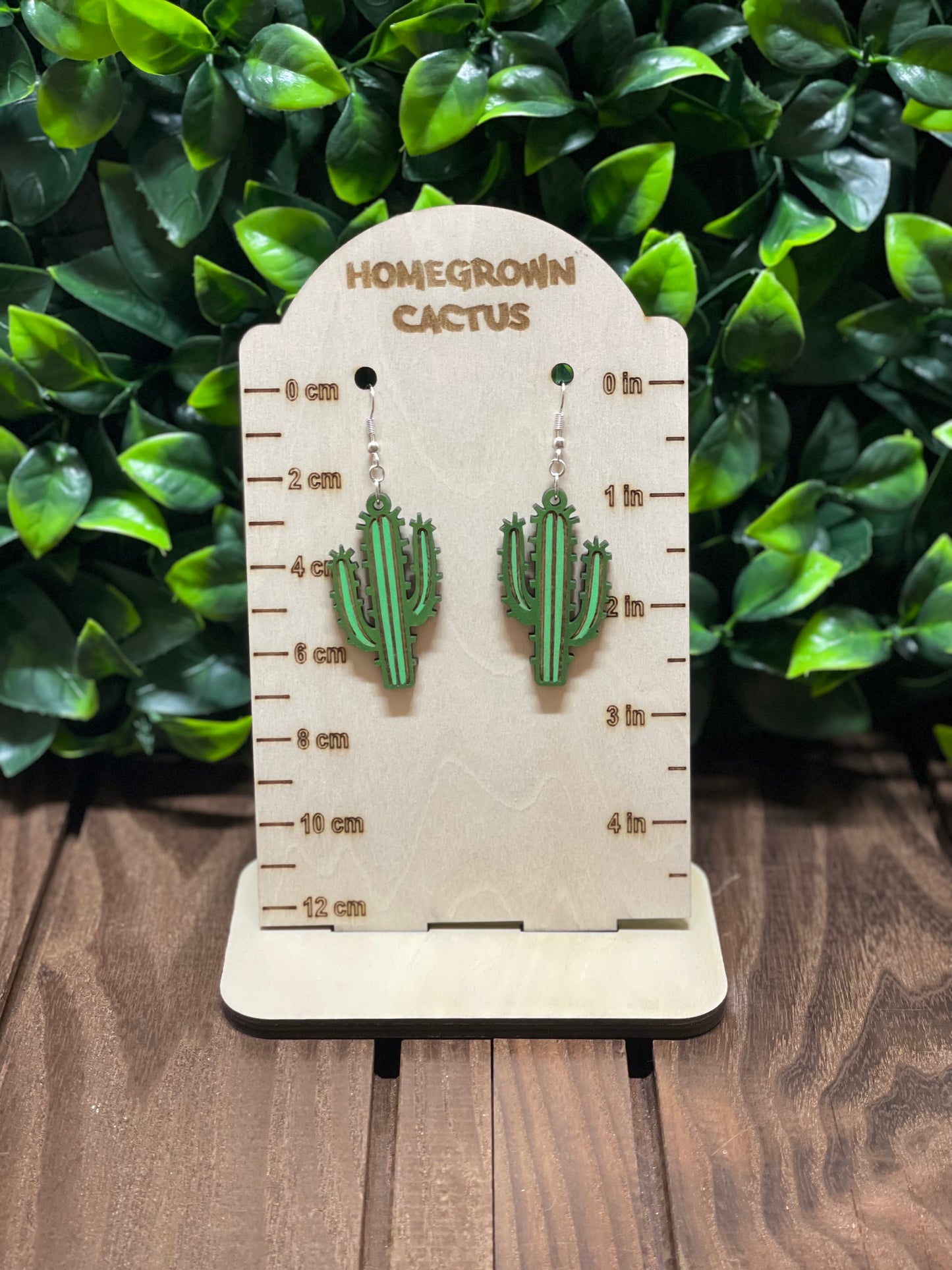 Cactus Earrings Column 01A