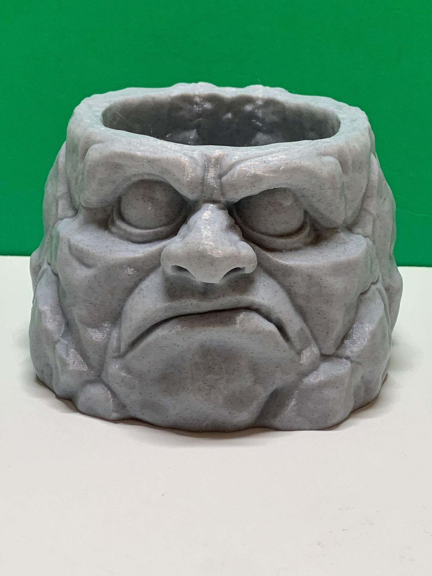 Skeptical Stone Planter