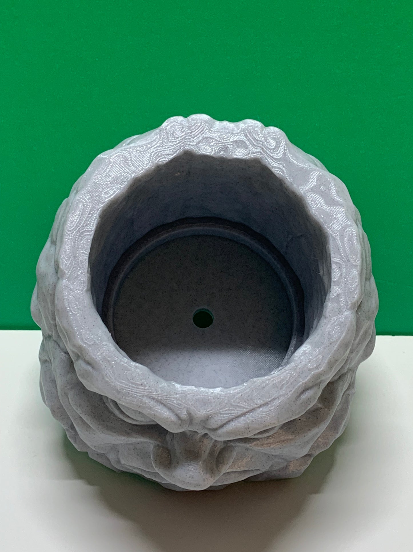 Skeptical Stone Planter