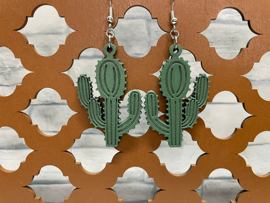 Cactus Earrings Column 02A