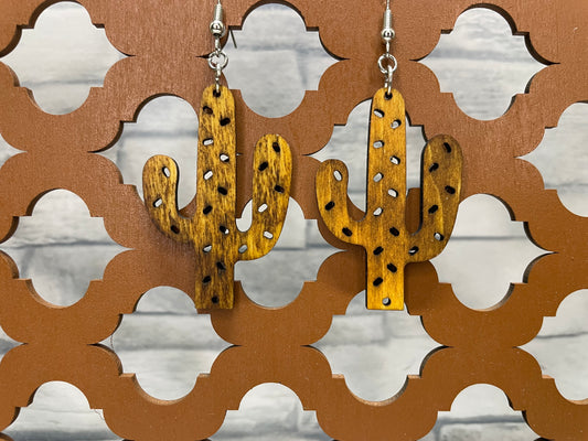 Cactus Earrings Column 02B