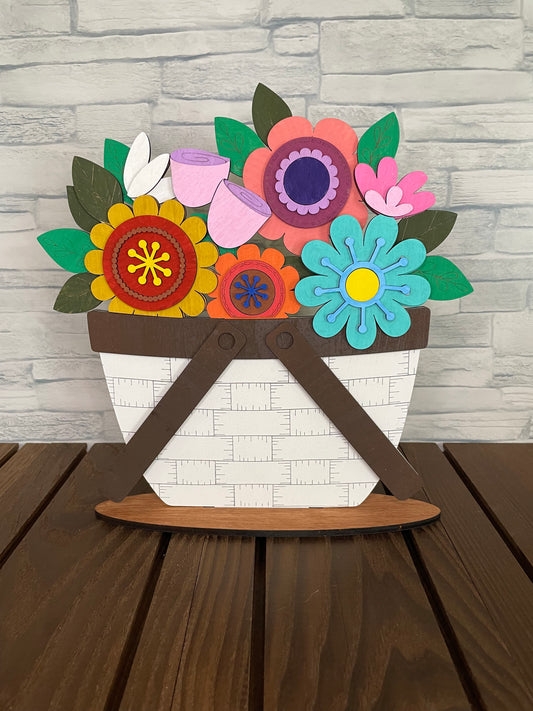 Spring Flowers for the Interchangeable Flower Basket