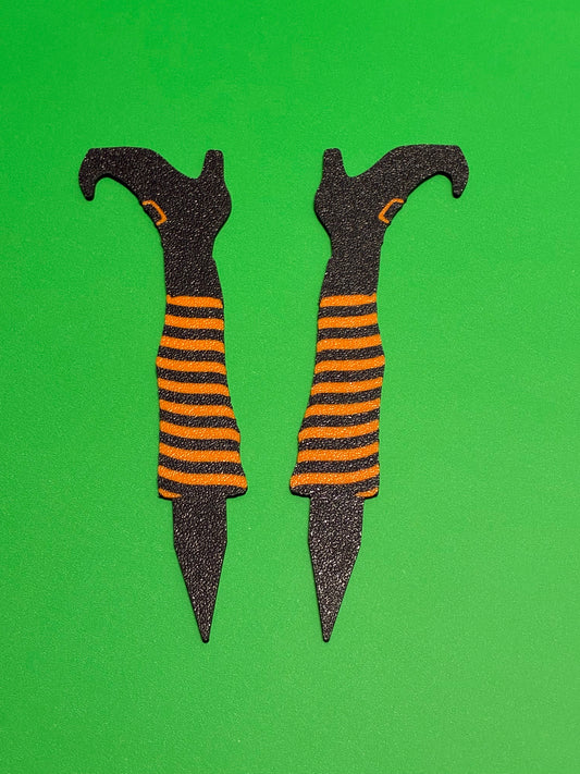 Witch Legs and Zombie Arms Plant Pot Stakes