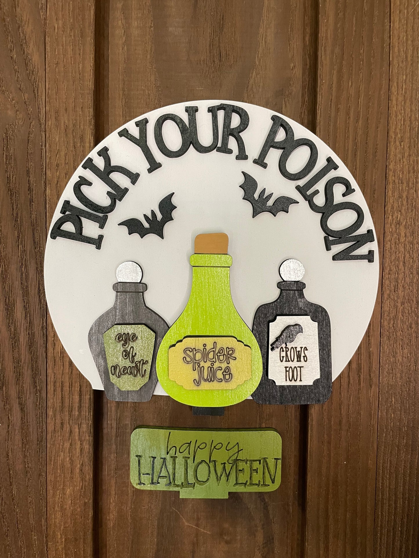 Halloween Potions for the Interchangeable Snow Globe