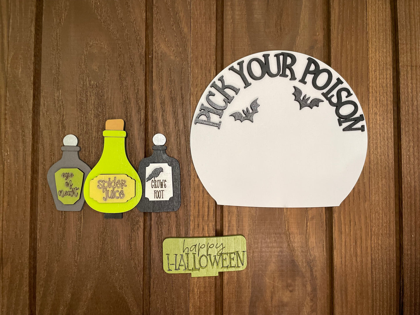 Halloween Potions for the Interchangeable Snow Globe