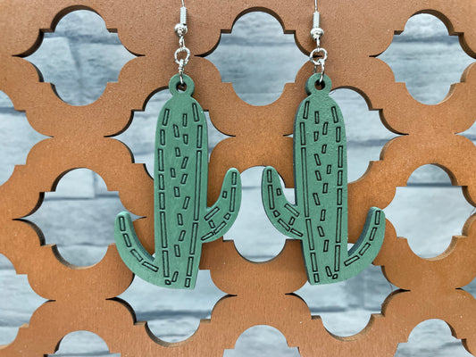 Cactus Earrings Column 04A