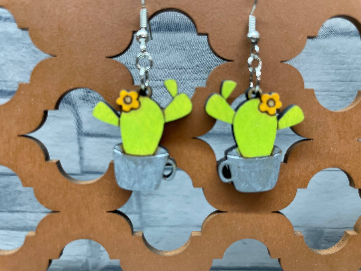 Prickly Cactus Earrings