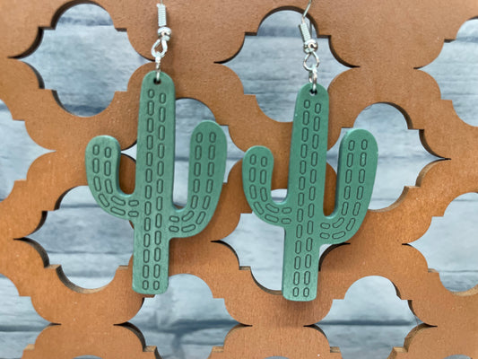 Cactus Earrings Column 03B