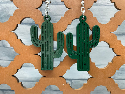 Cactus Earrings Column 03A