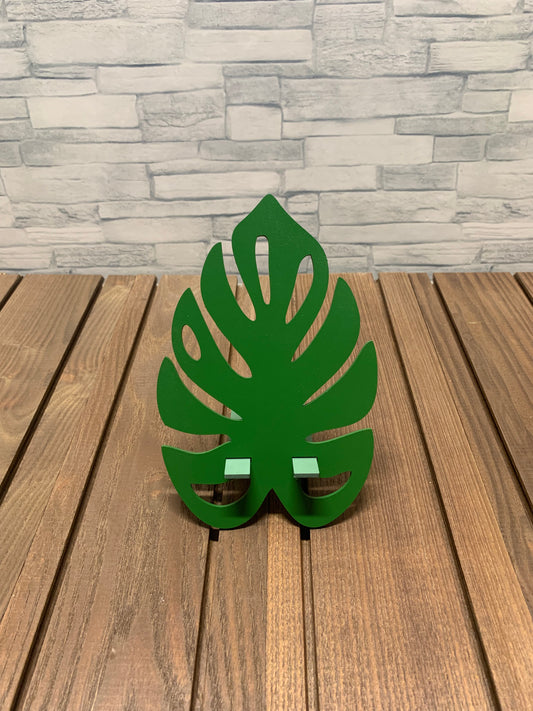 Monstera Leaf Wooden Phone Stand