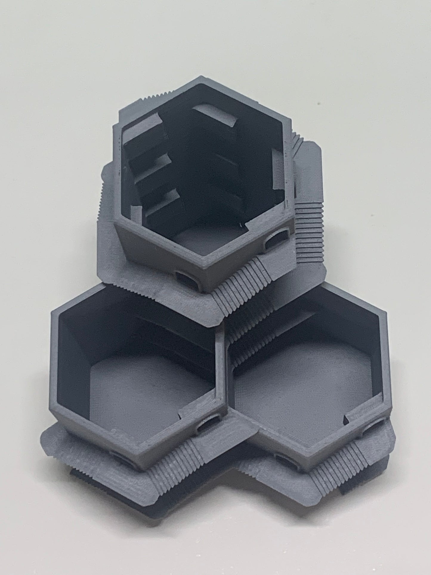 Spiral Tower Triple Planter