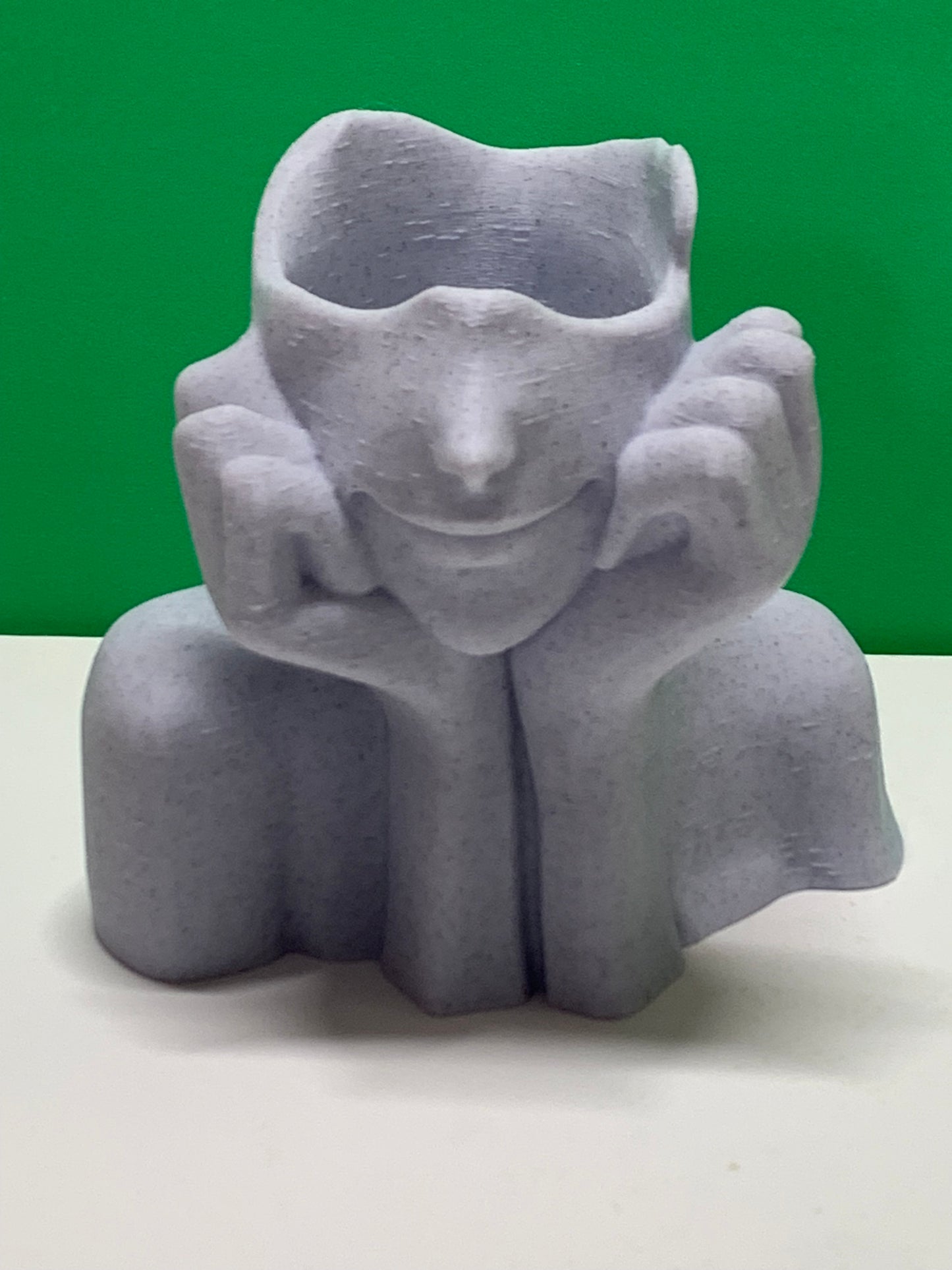 Woman's Face Pot