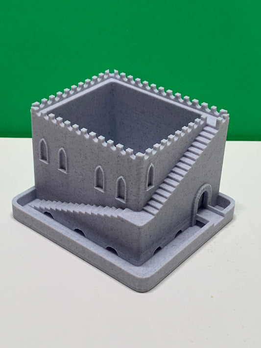 Castle Staircase Pot