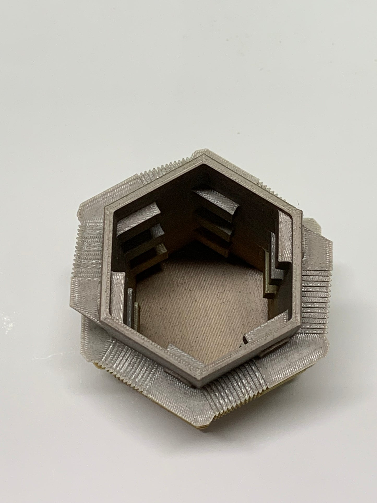 Spiral Tower of Mystery Doors Planter