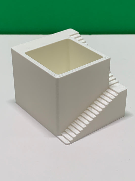Square Staircase Pot