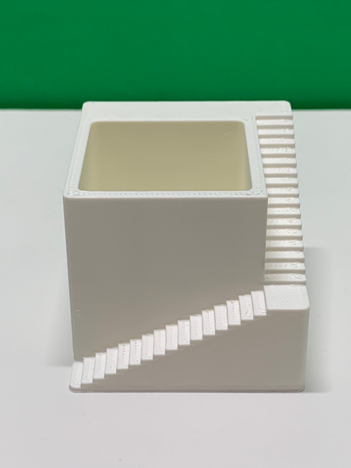 Square Staircase Pot