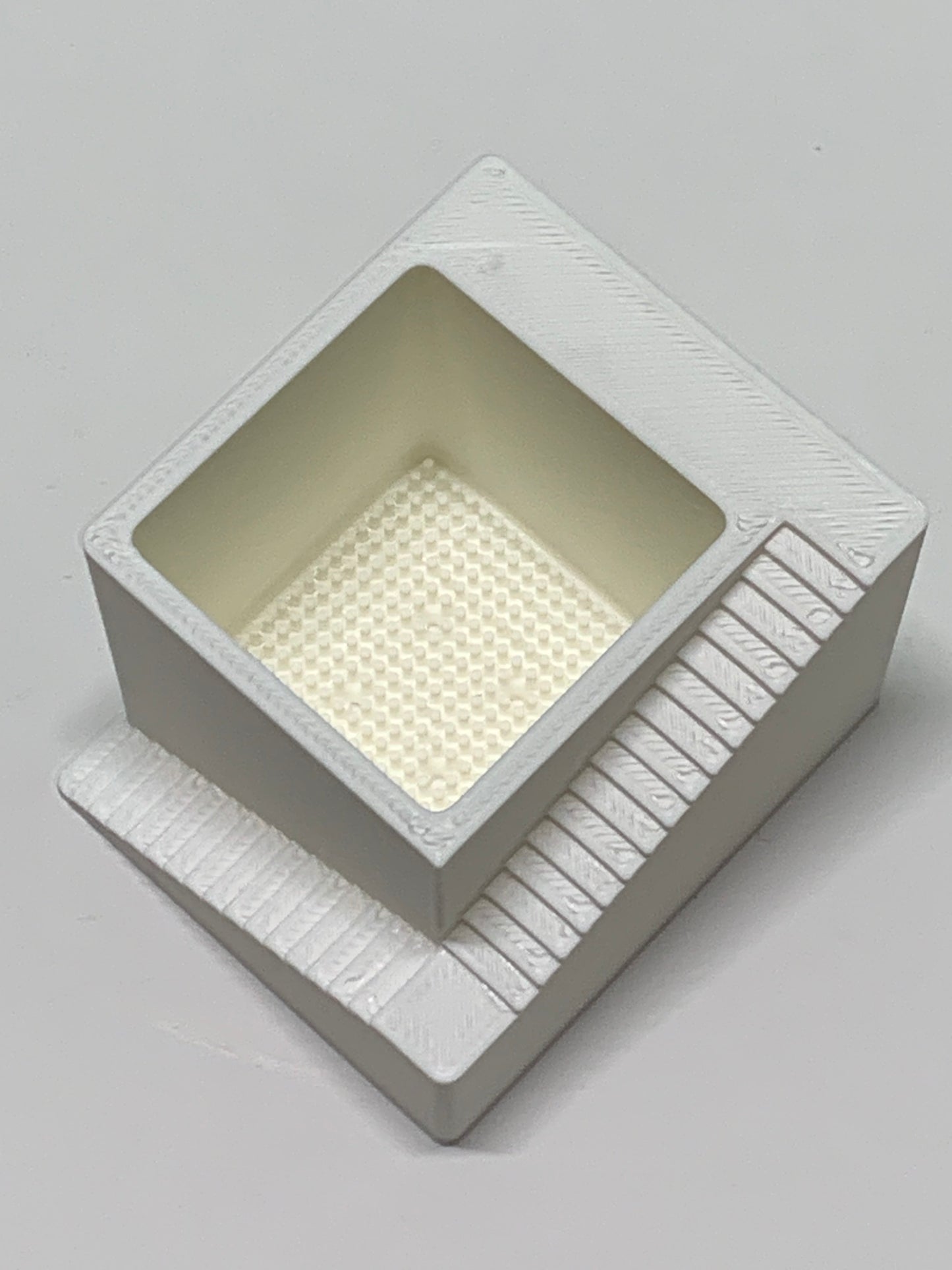 Square Staircase Pot