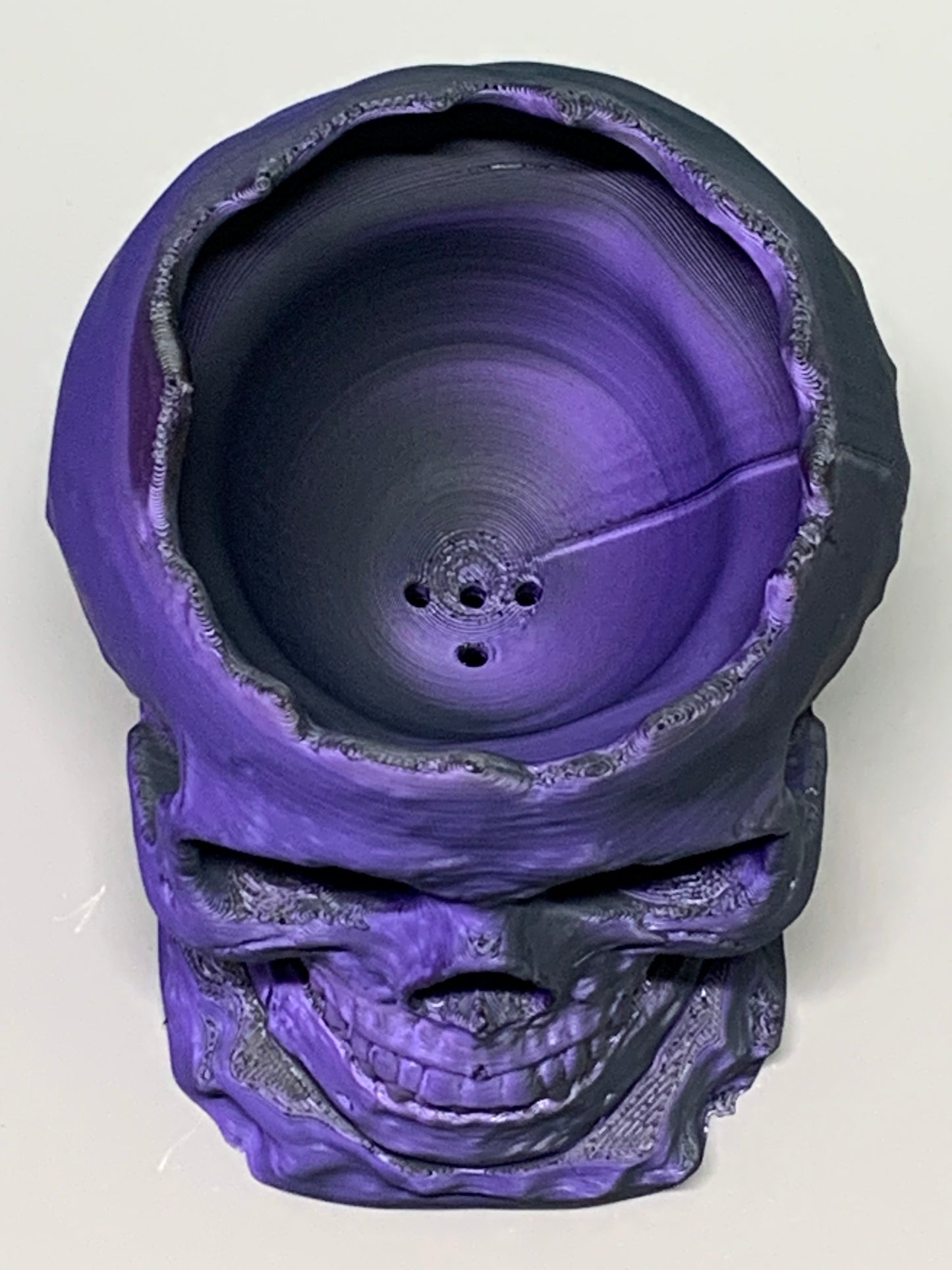Skull Pot with Tray